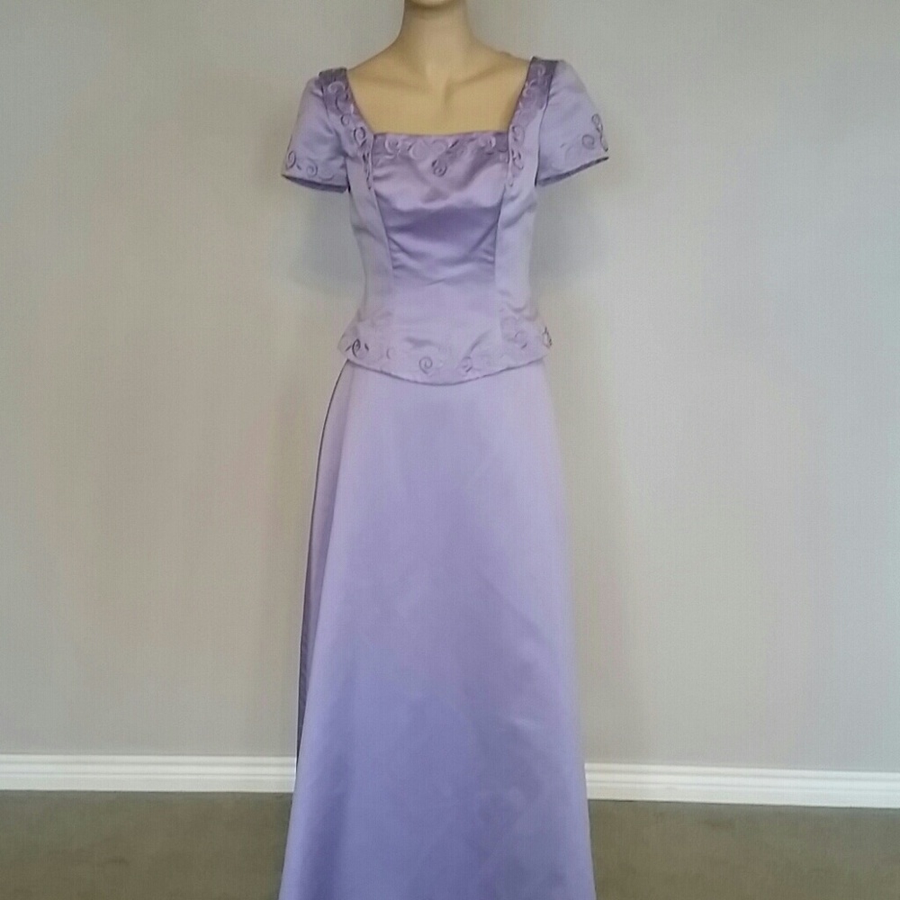 Mori lee size 7-8 prom dress - Picture 1 of 4